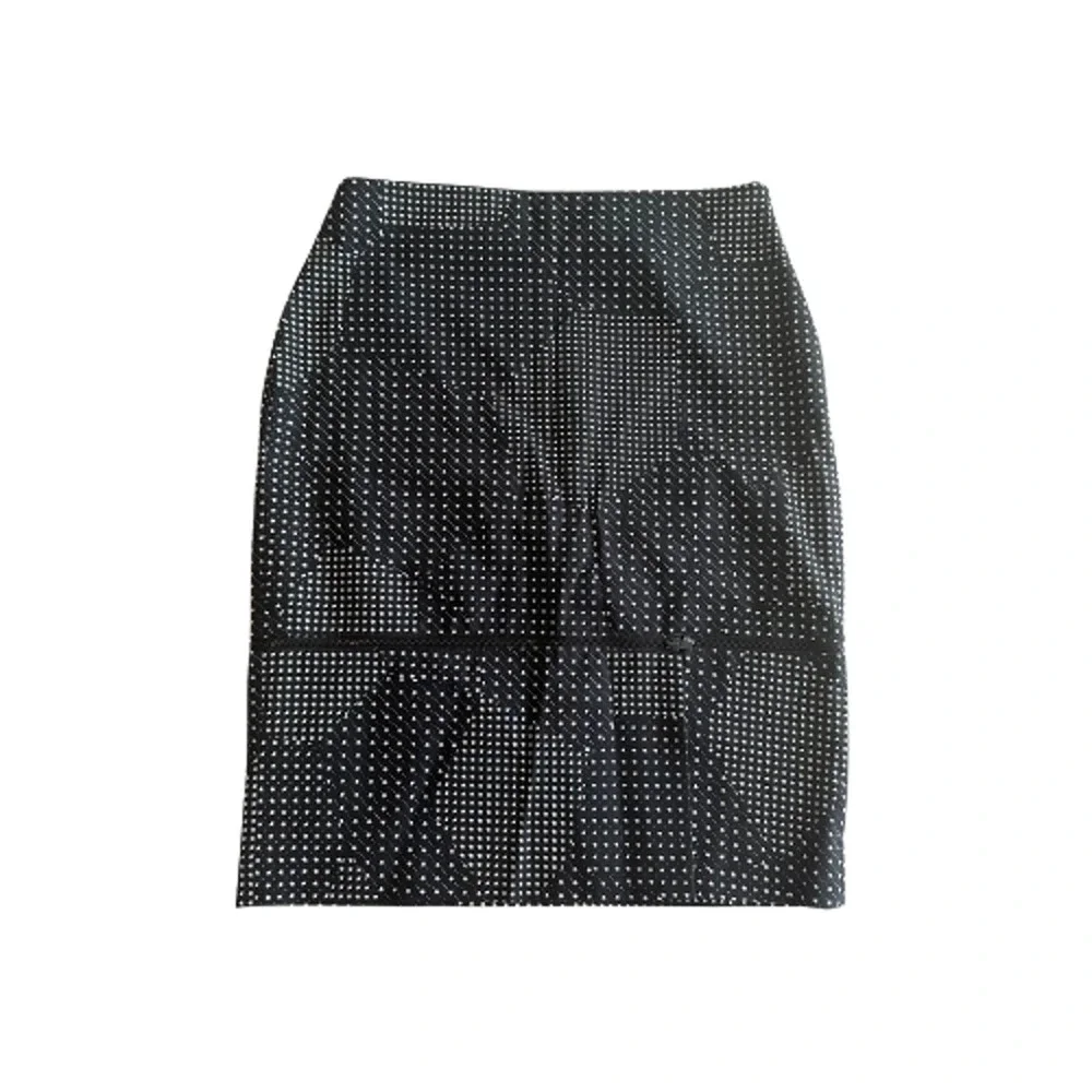 Kate Spade Saturday Skirt Pencil Stars Stretch Black & White Women’s Size 2